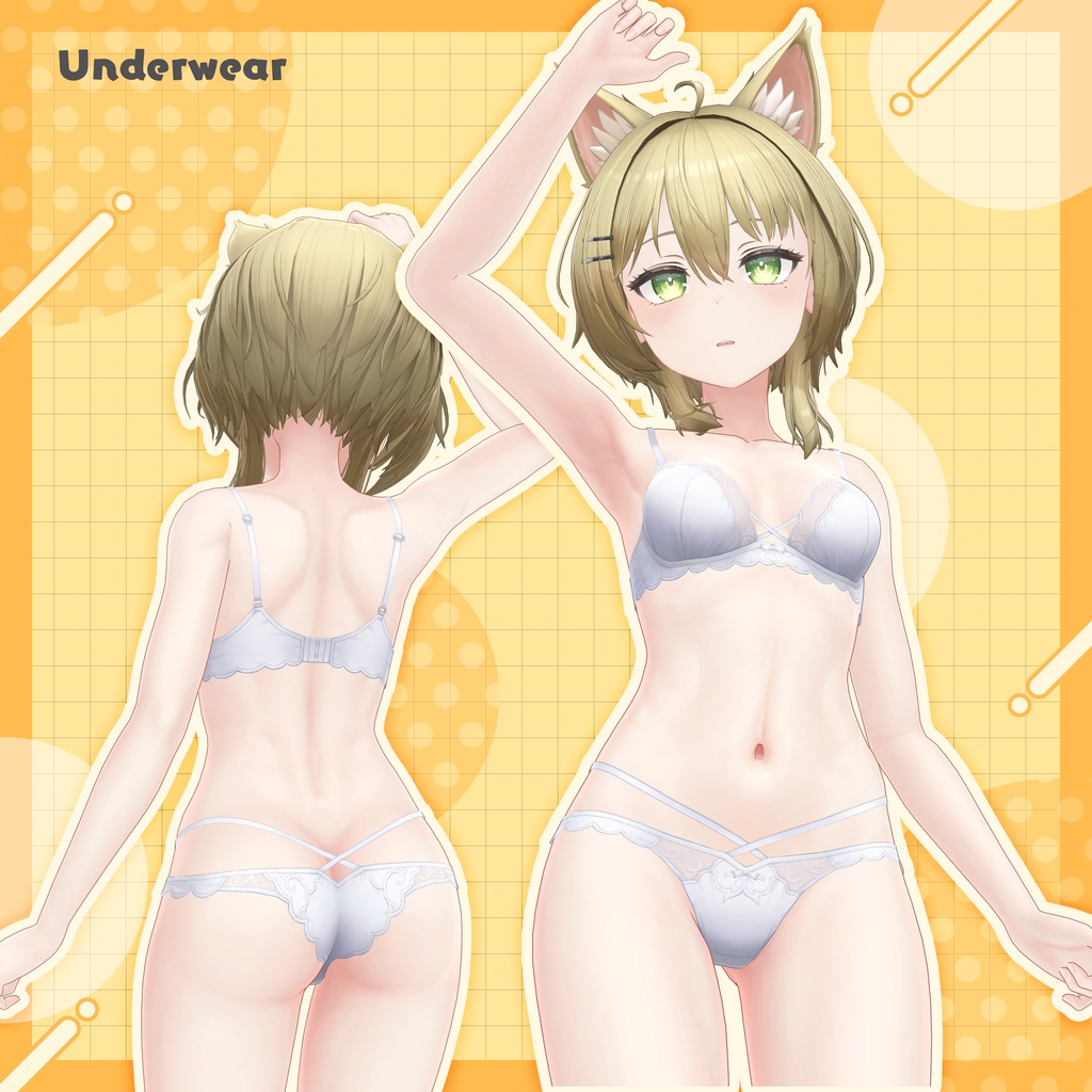 【無料】キナ - Kina- 【オリジナル3Dモデル】 #Kina3D