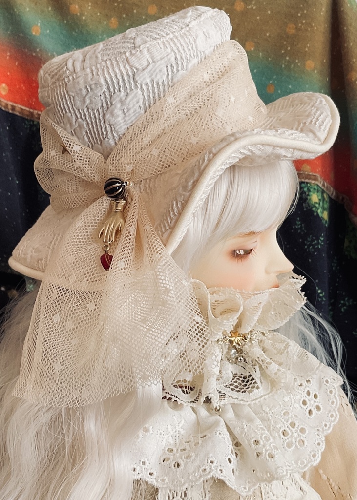 ふわふわ帽子(red)