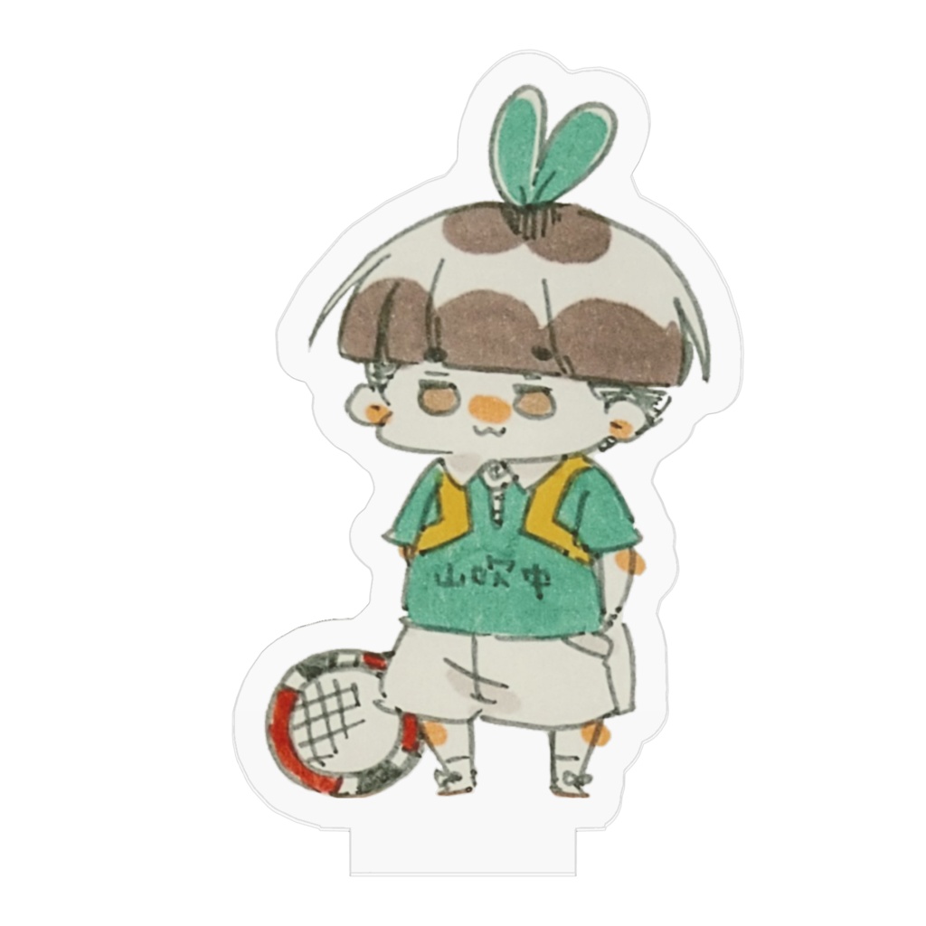 ウサギみたいになっちゃったにとべアクスタ