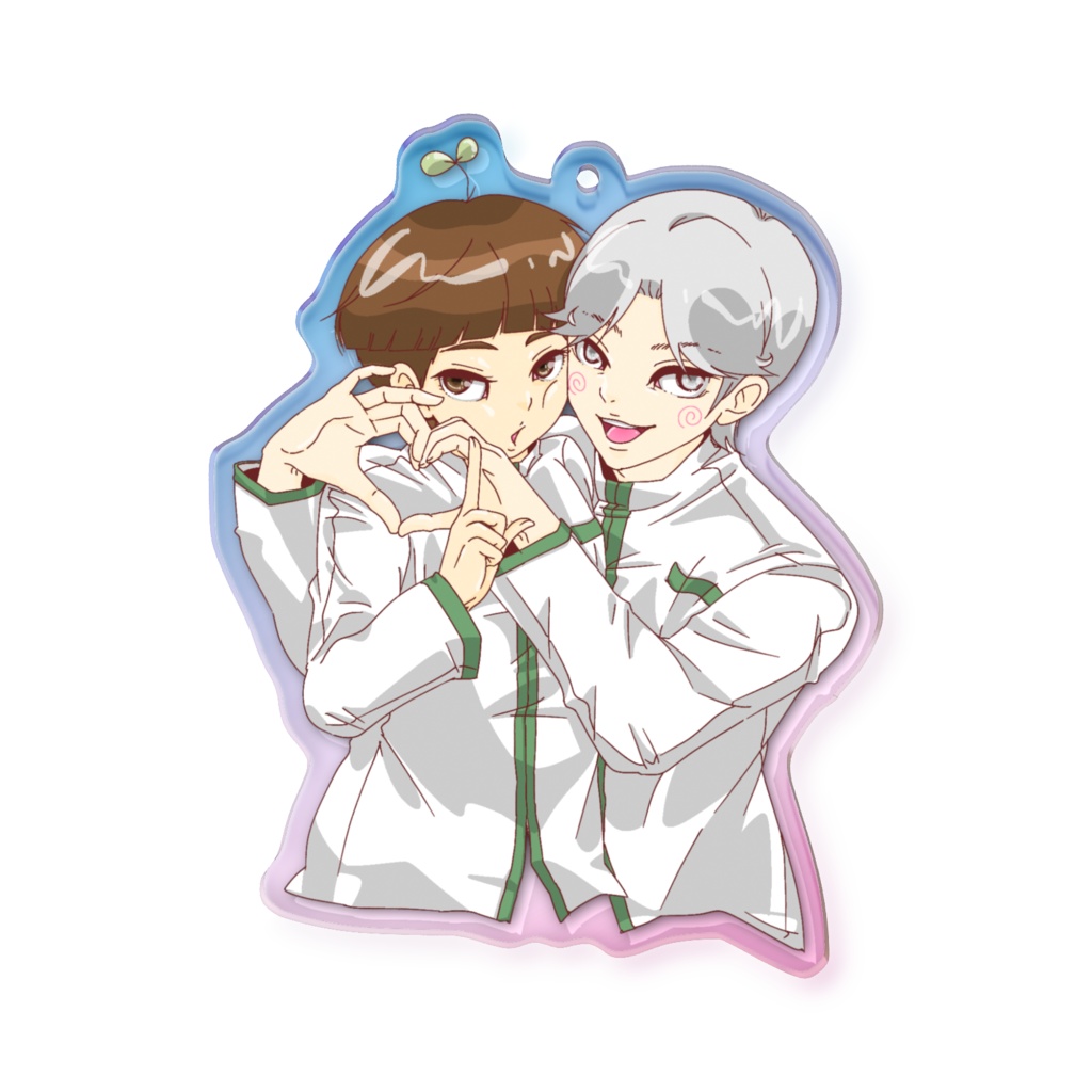 キタニトいちゃいちゃオーロラアクキ〜