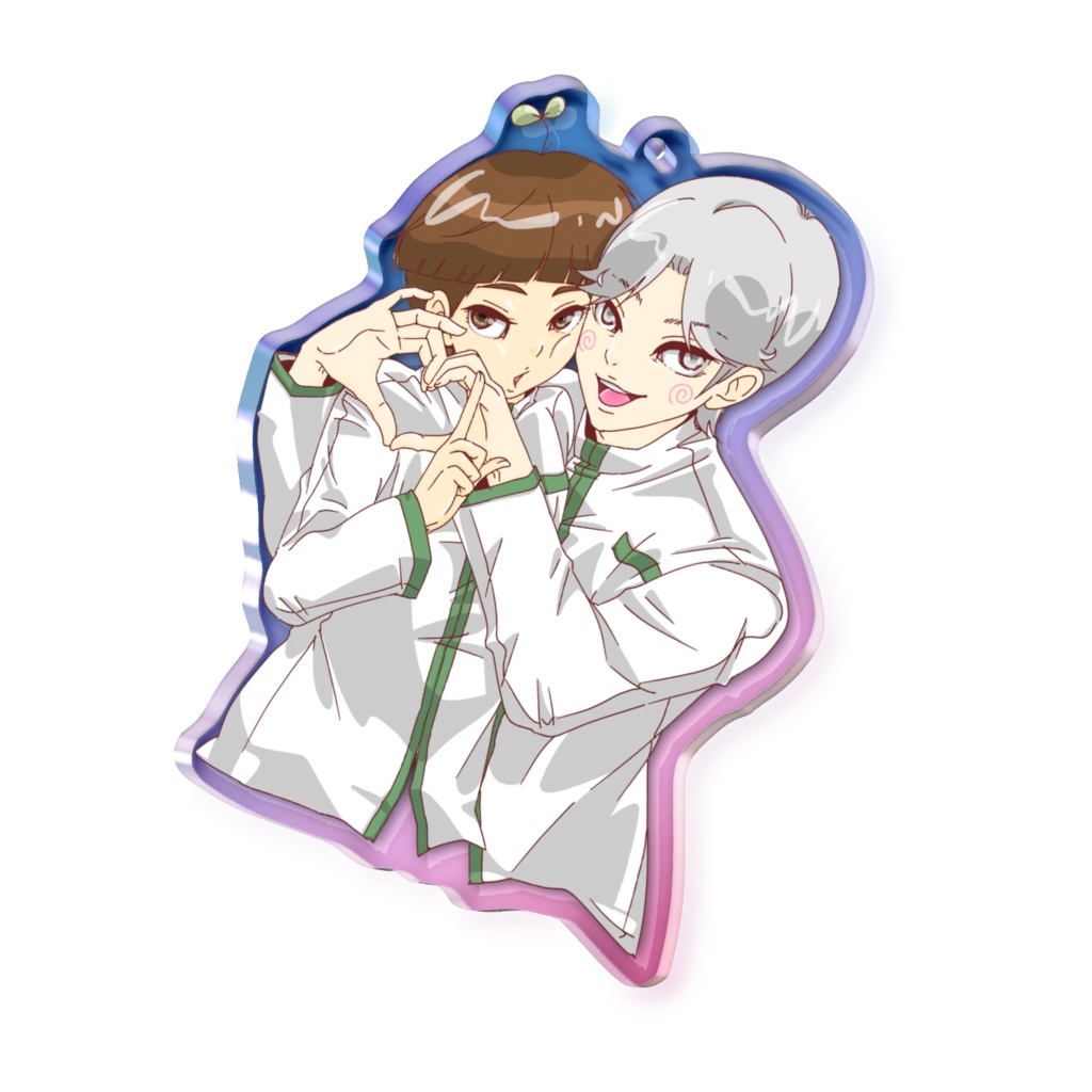 キタニトいちゃいちゃオーロラアクキ〜