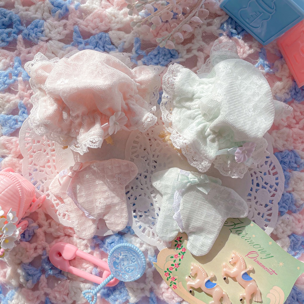 (10cm size)sweet dreams rompers &nightcap set 