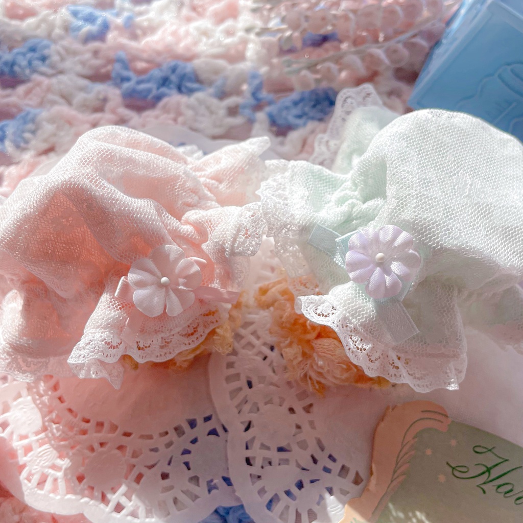 (12cm size)sweet dreams rompers &nightcap set