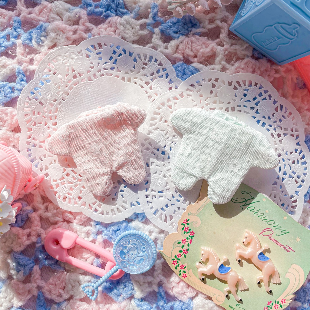 (12cm size)sweet dreams rompers &nightcap set