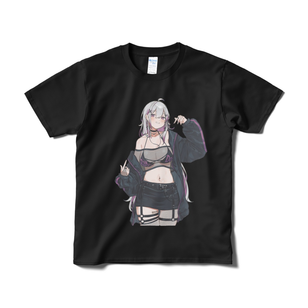 RaKDo 2ndアルバム Dead or Dance ギャルTシャツ （黒）