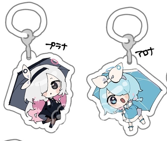 【C108新作】アクリルアンブレラマーカー【2個セット販売】