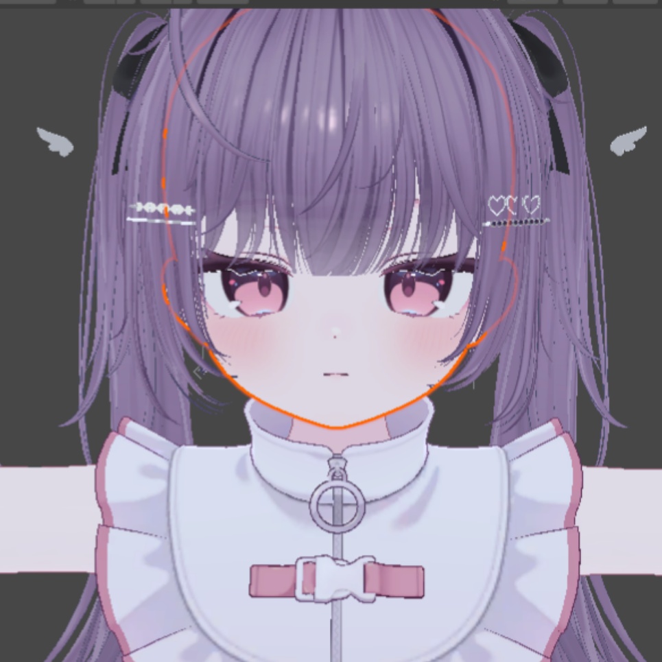 プラム Face blendshapes