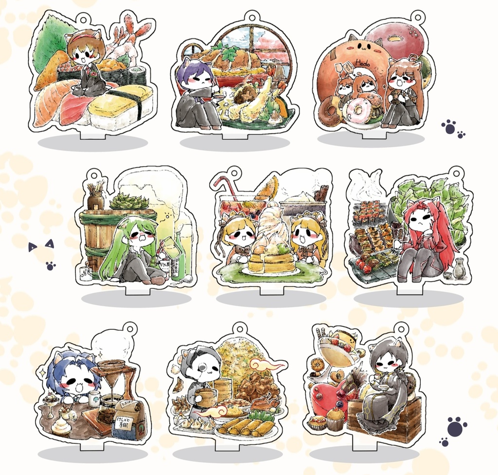 LC猫セフィラアクスタ - 全9種