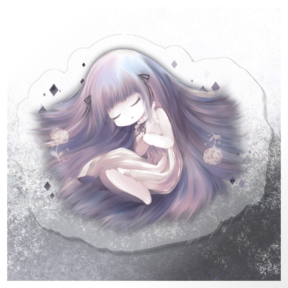 オリジナルキャラシリーズ「Rosa」 二層アクリルキーホルダー