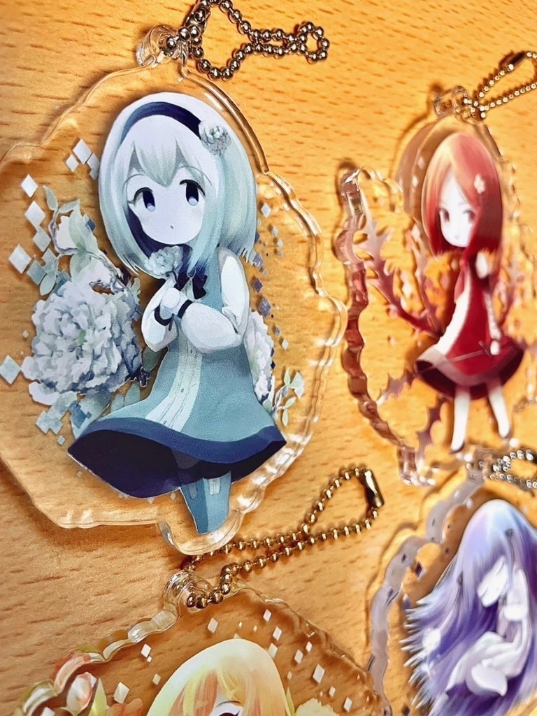 オリジナルキャラシリーズ「Rosa」 二層アクリルキーホルダー