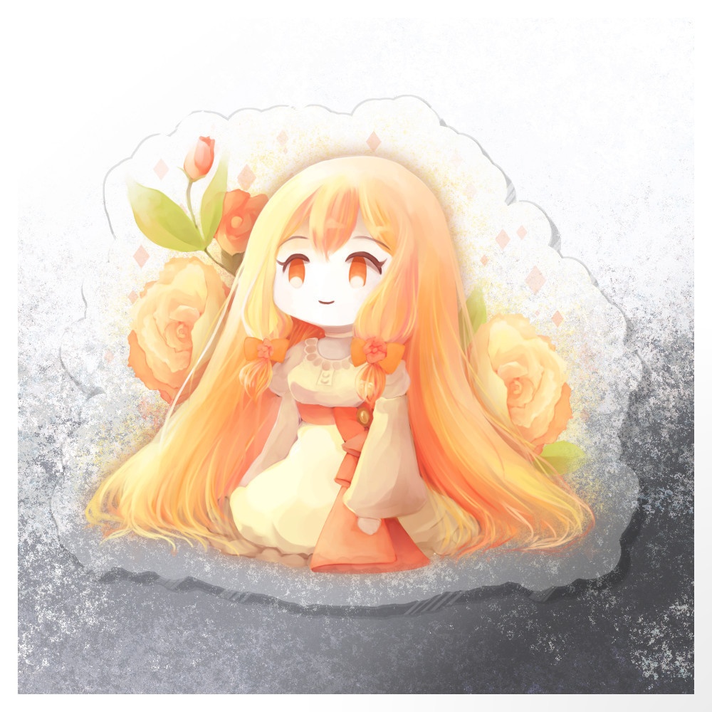 オリジナルキャラシリーズ「Rosa」 二層アクリルキーホルダー