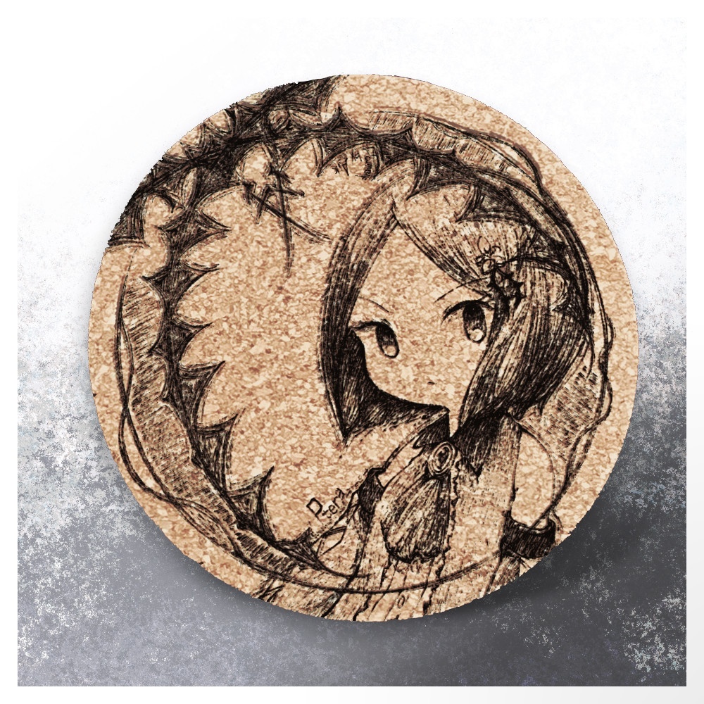 オリジナルキャラシリーズ「Rosa」 コルクコースター