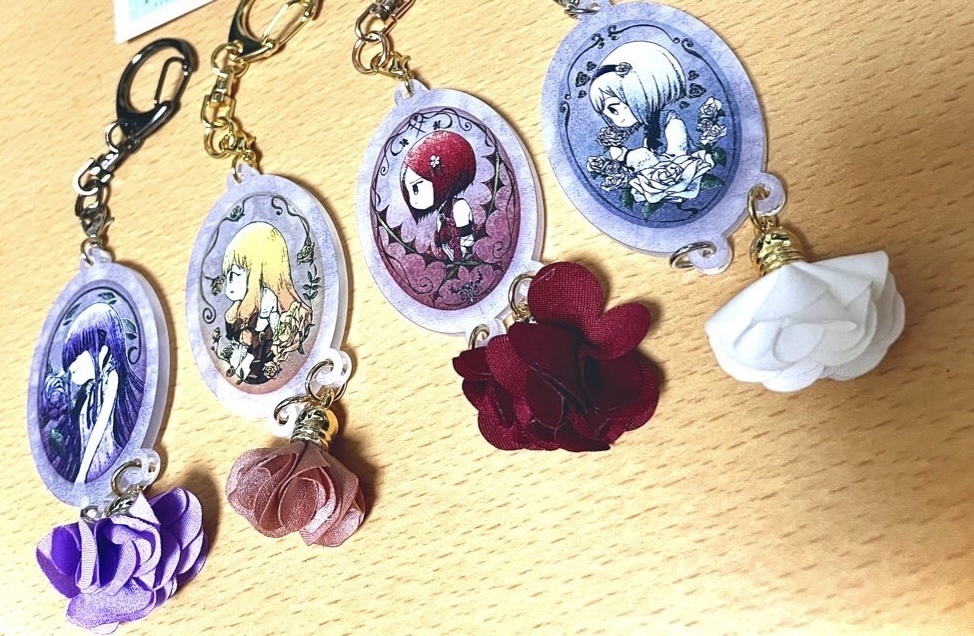 オリジナルキャラシリーズ「Rosa」 連結アクリルキーホルダー