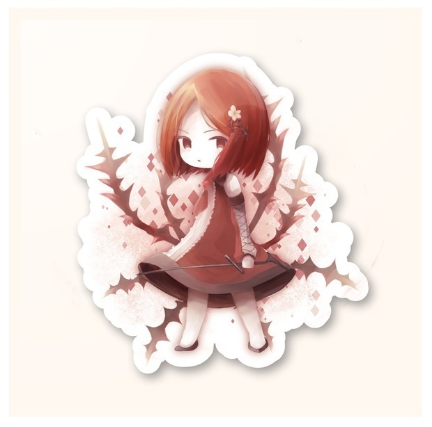 オリジナルキャラシリーズ「Rosa」 シール8枚セット