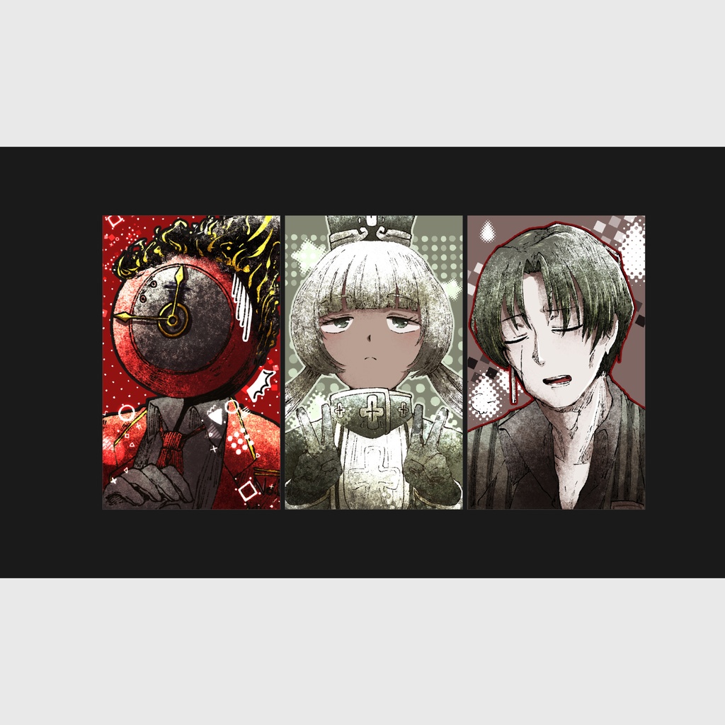 LimbusCompany - 囚人プリクラ風ショットミニカードセット