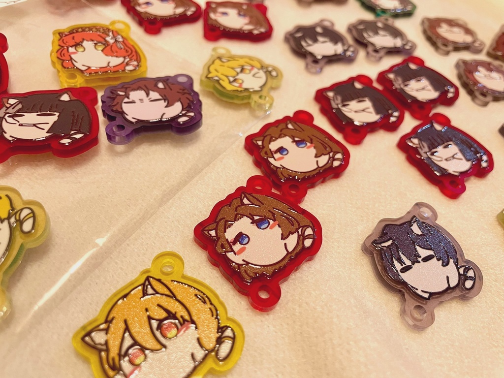 LimbusCompany - 猫囚人つながるミニミニアクキー