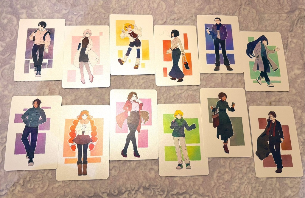 LimbusCompany - おでかけ囚人Autumnポストカード