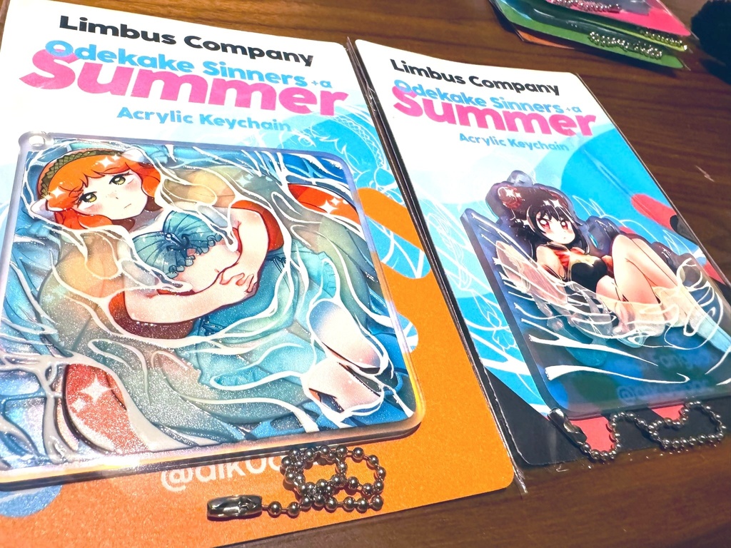 LimbusCompany - おでかけ囚人+α Summerアクキー