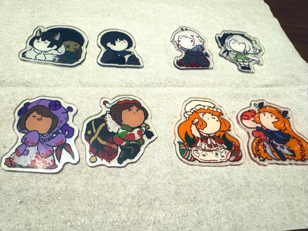 LimbusCompany - ゆるっと囚人E.G.Oアクリルシール