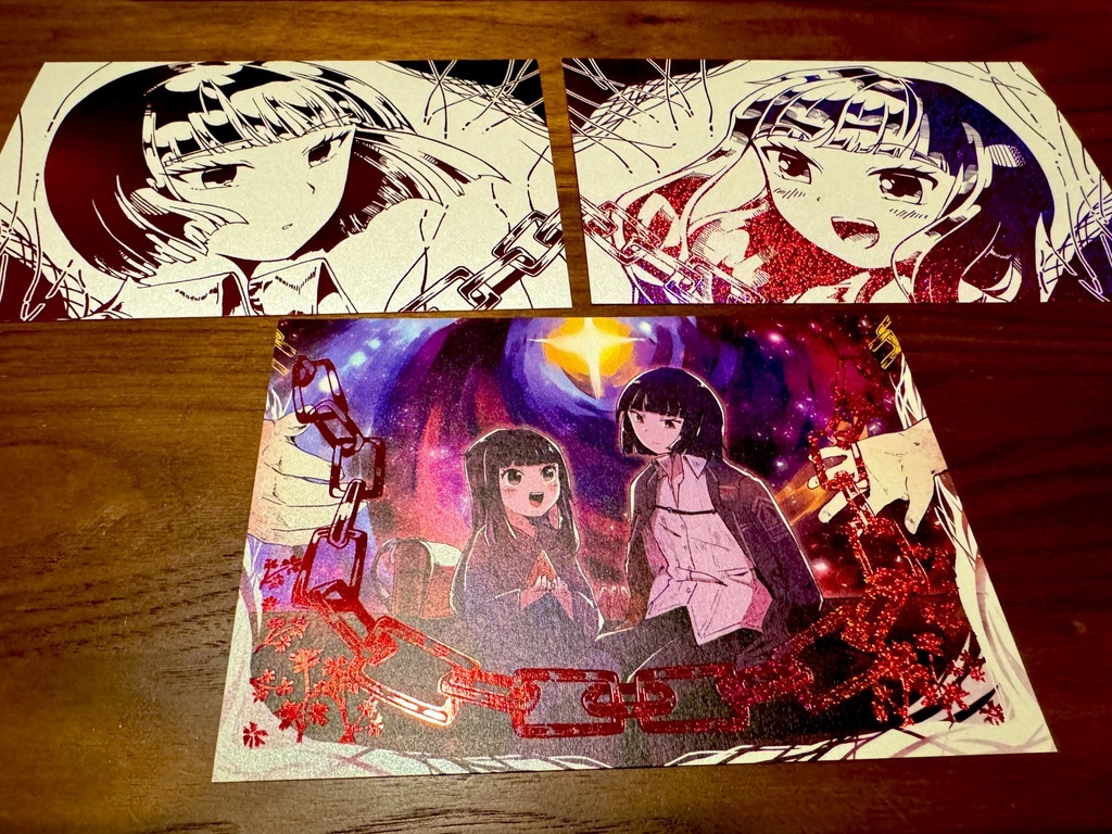 LimbusCompany - 9章箔押しポストカードセット