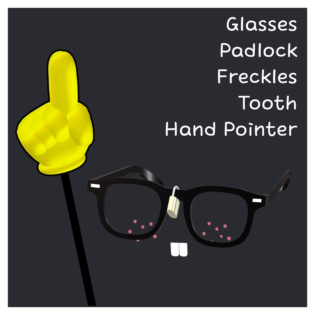 ๐ค Nerd Glasses & Props