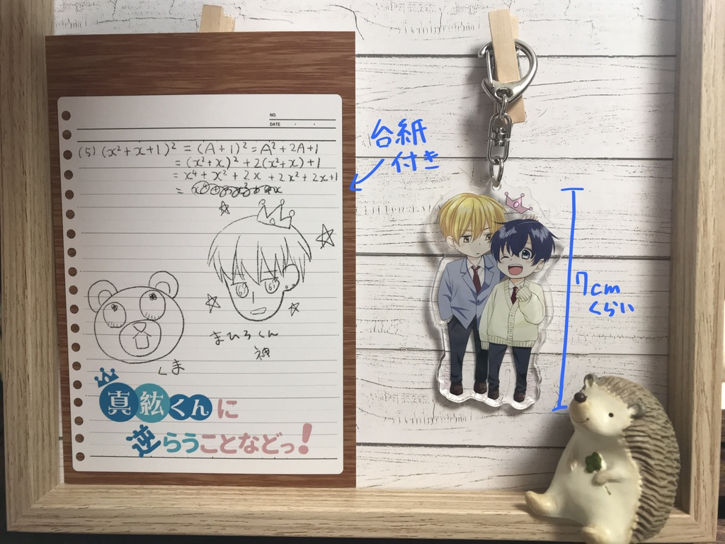 真紘くんに逆らうことなどっ!アクキー