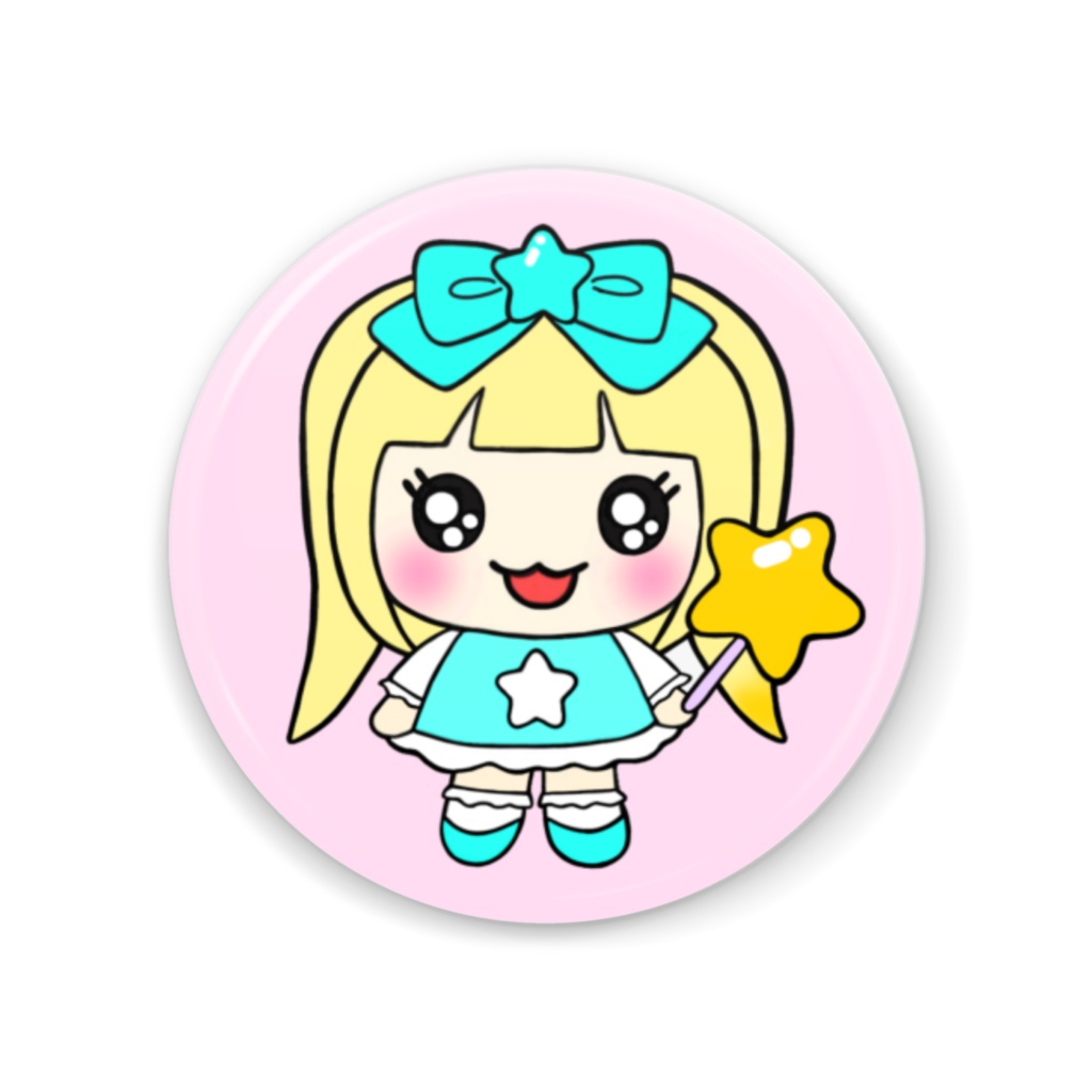 キラキラちゃん缶ミラー