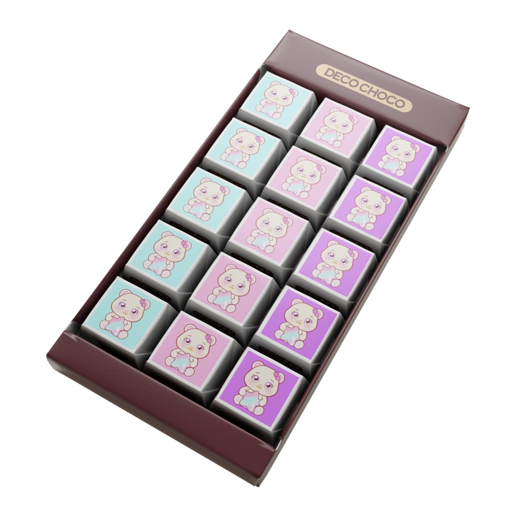 キラくまちゃんDECOチョコ