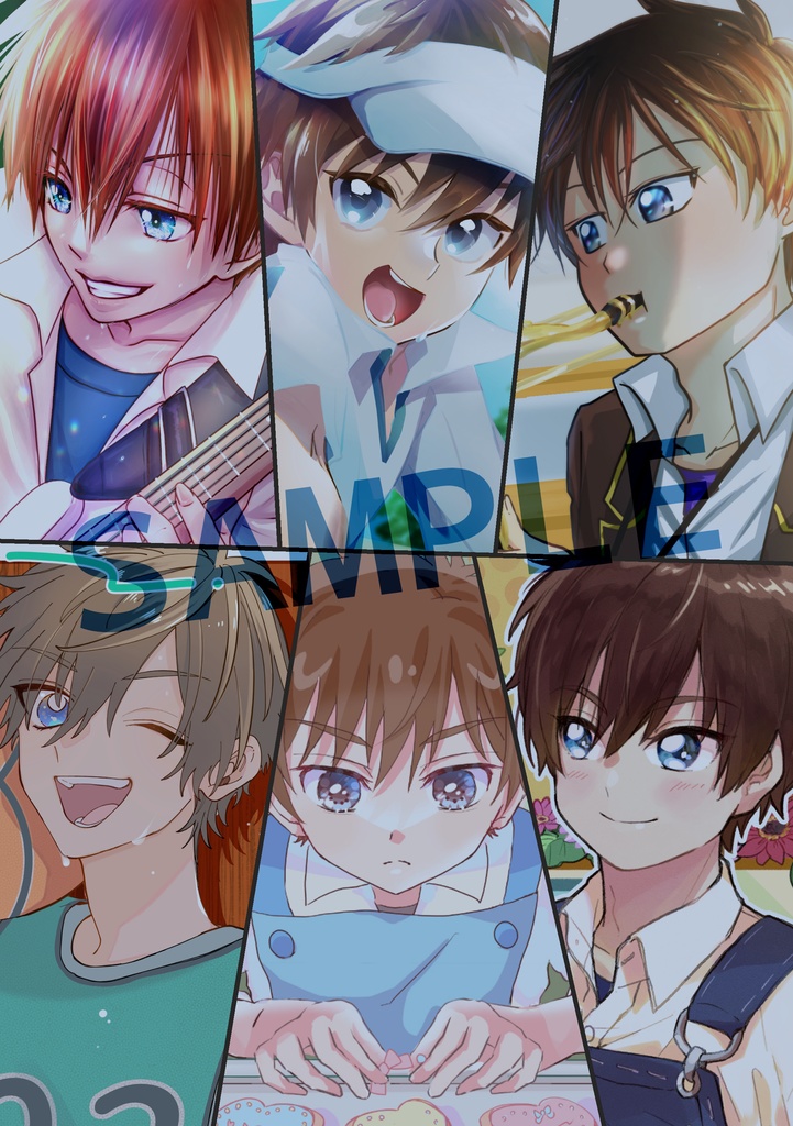 デパプリメンズイラストアンソロジー各種