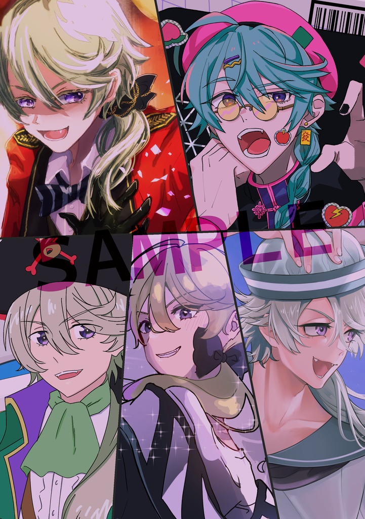 デパプリメンズイラストアンソロジー各種