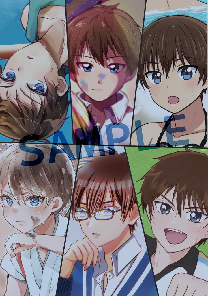 デパプリメンズイラストアンソロジー各種