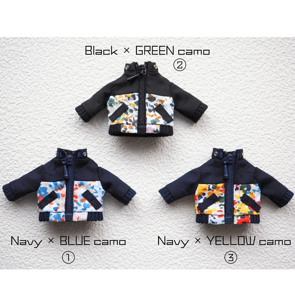 切り替えブルゾン(オビツ11サイズ)