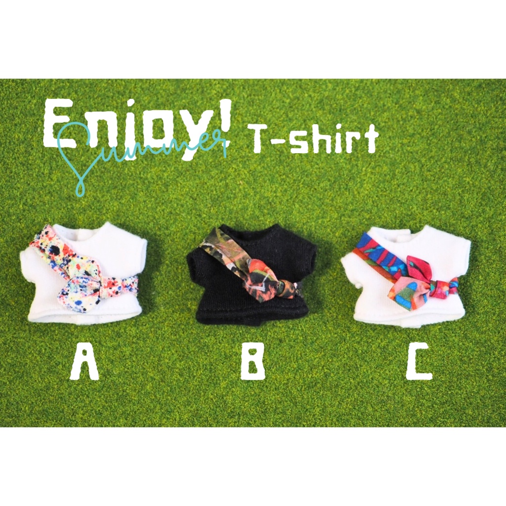 エンジョイサマーTシャツ（kumukuku•cocoriangサイズ）