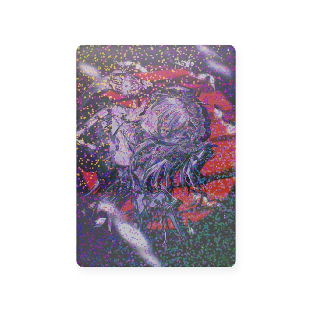 4周年記念_グリッターカード_葛ノ葉鈴撫