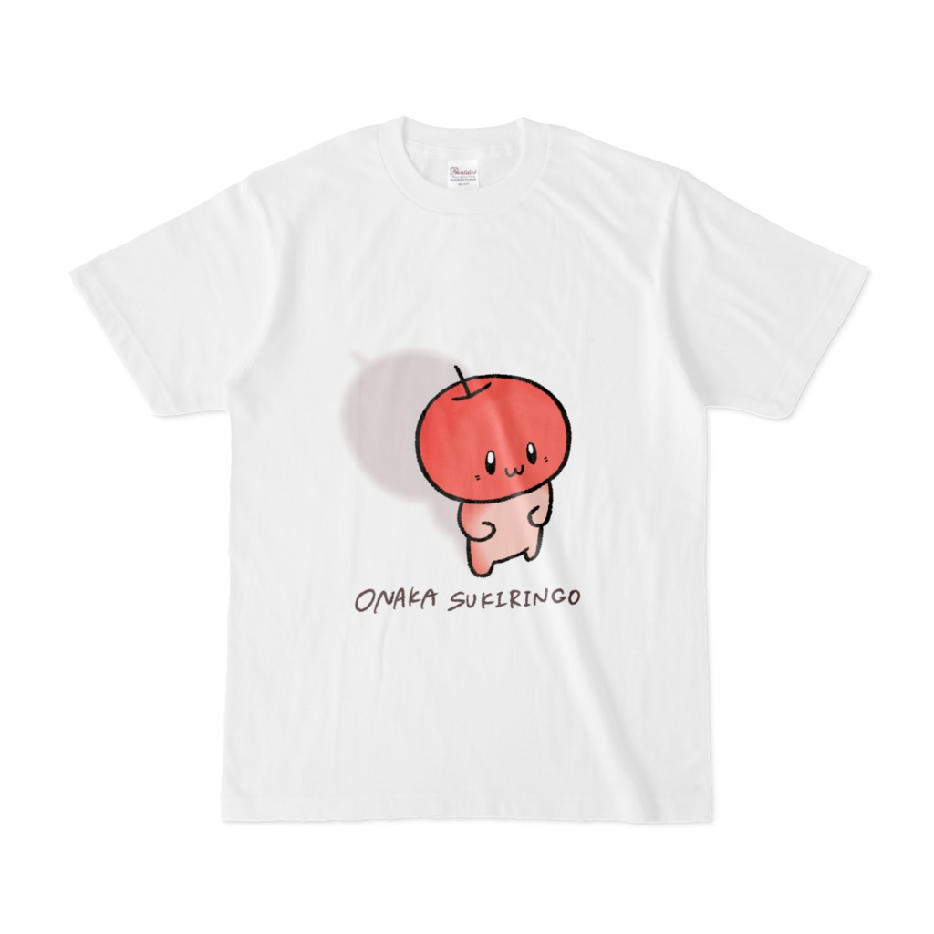 Onakasukiringo Tシャツ