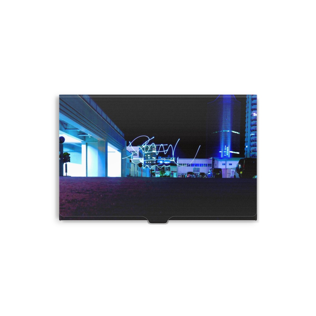 名無しロゴ 名刺入れ