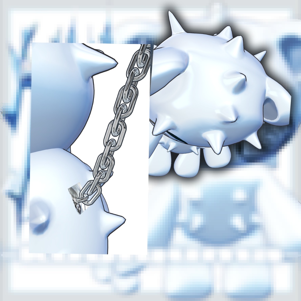 【VRCぬいぐるみ】クギグマ・釘熊-kugigumma-【アクセサリ】#lvmchnr