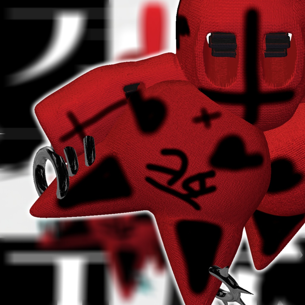 【VRCぬいぐるみ】バンキャ・万猫-bankya-【アクセサリ】#lvmchnr