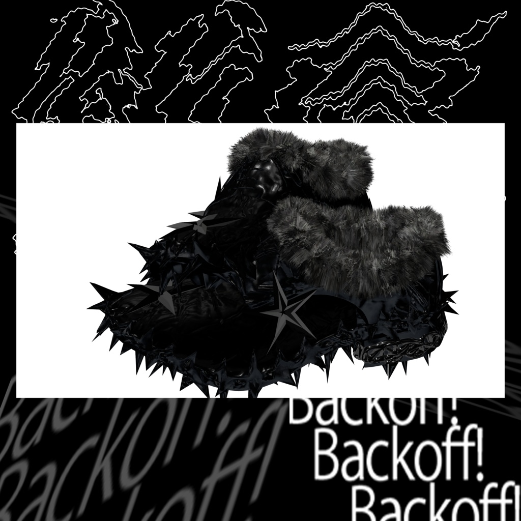 【9+Avatar対応】跋扈/BackOff! - 破壊formal shoes【MA対応】#lvmchnr