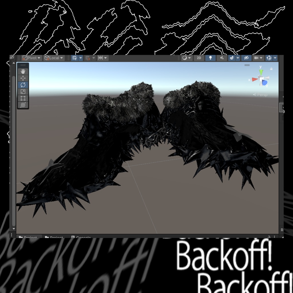 【9+Avatar対応】跋扈/BackOff! - 破壊formal shoes【MA対応】#lvmchnr