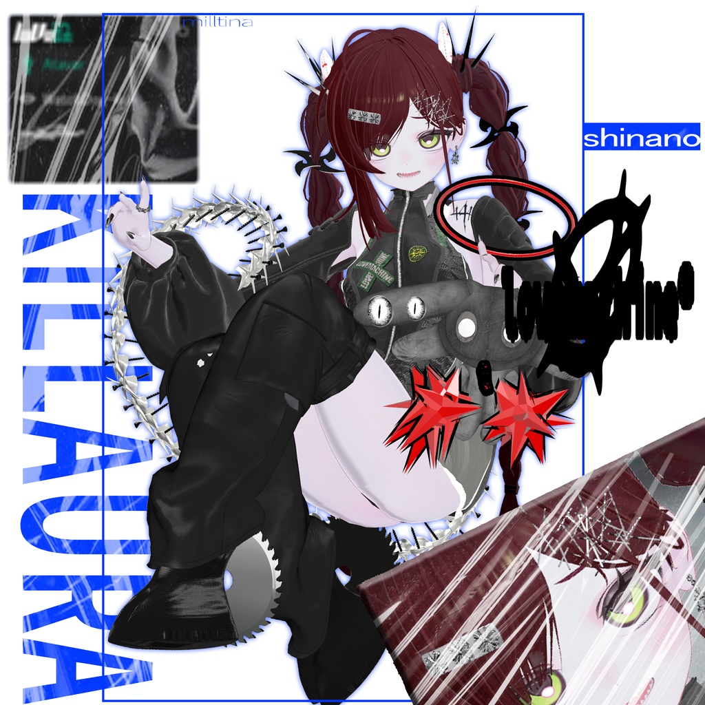 𝗧𝘆𝗽𝗲-𝟮 /KILLAURA 【5+アバター対応】 #lvmchnr