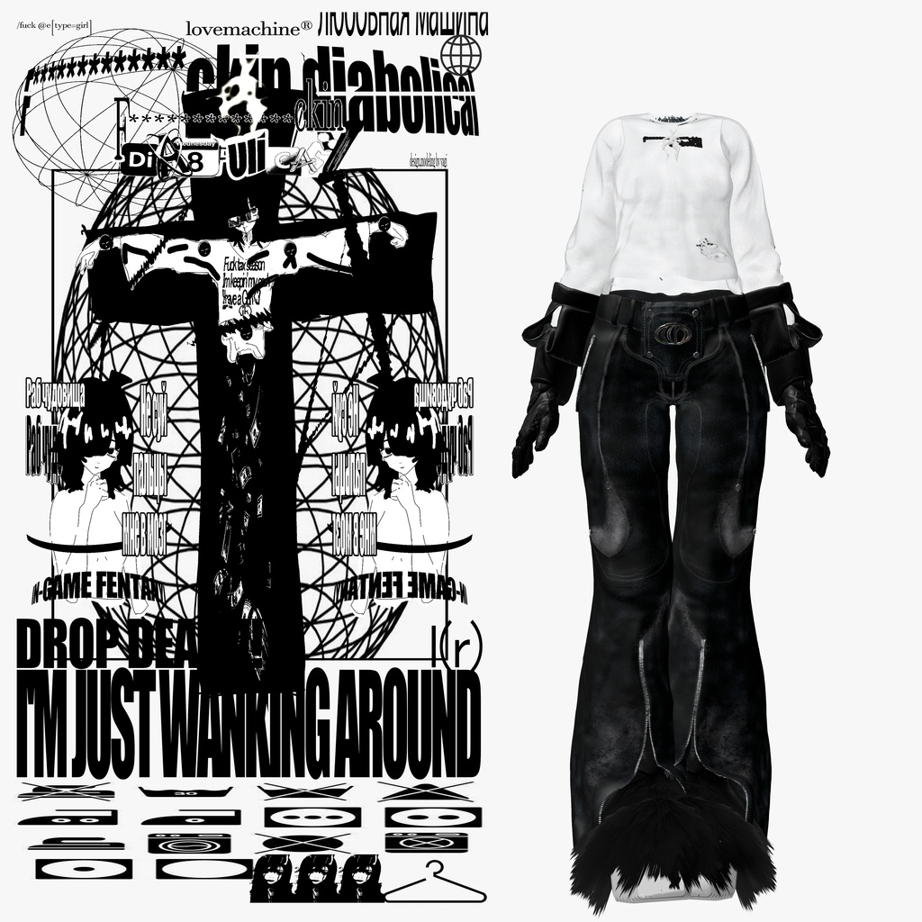 (3daysSALE - ¥1000OFF)⦲𝗧𝘆𝗽𝗲𝟱 / f*************ckin diabolical⦲