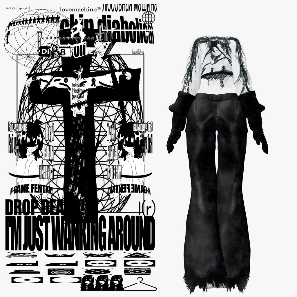 (3daysSALE - ¥1000OFF)⦲𝗧𝘆𝗽𝗲𝟱 / f*************ckin diabolical⦲