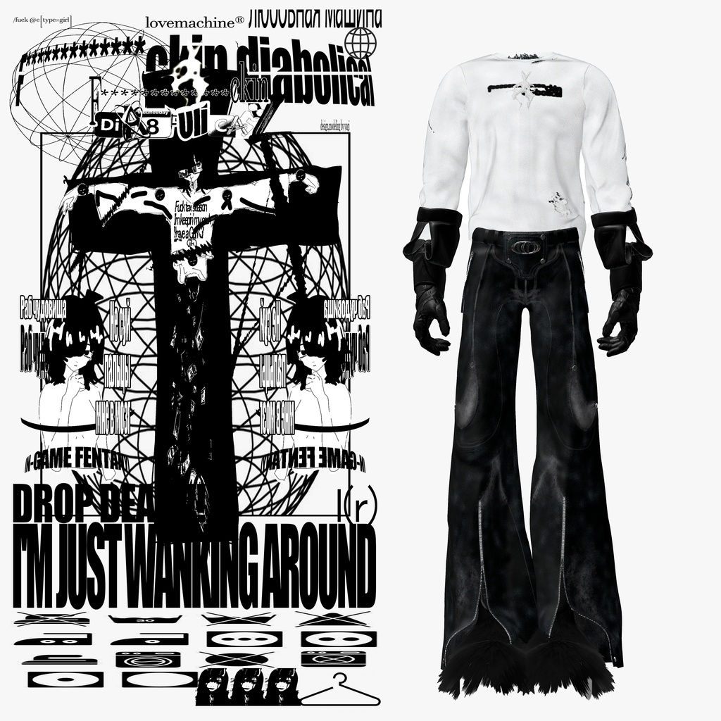 (3daysSALE - ¥1000OFF)⦲𝗧𝘆𝗽𝗲𝟱 / f*************ckin diabolical⦲