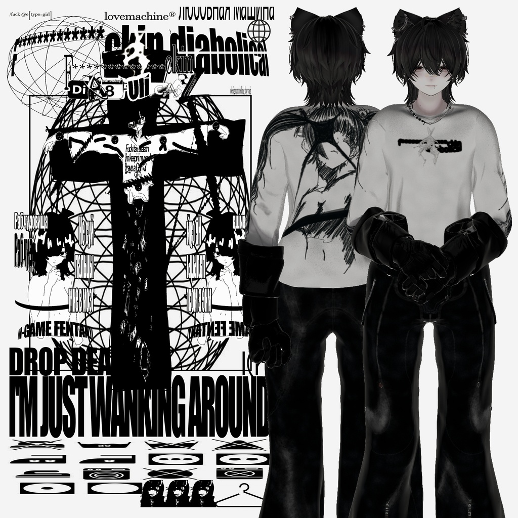 (3daysSALE - ¥1000OFF)⦲𝗧𝘆𝗽𝗲𝟱 / f*************ckin diabolical⦲