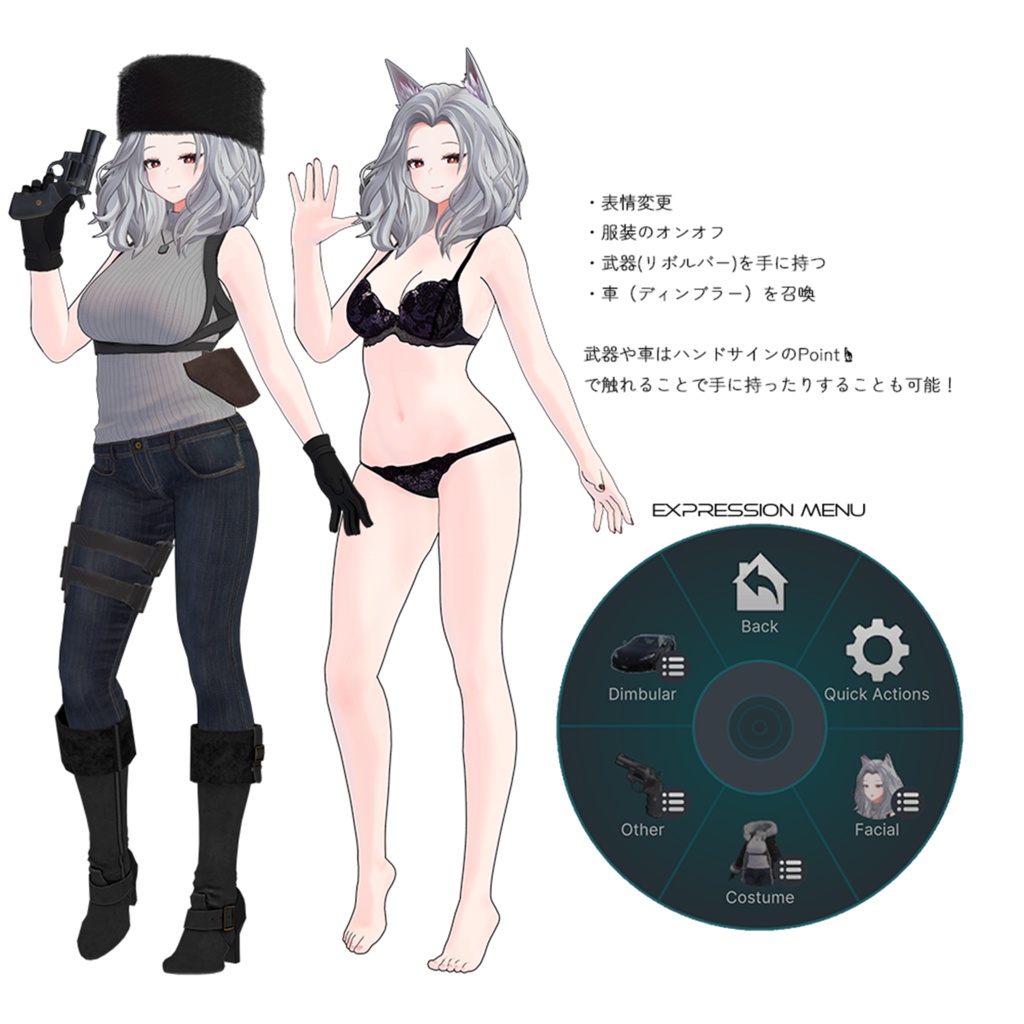 オリジナル3Dモデル ScentedV2【センティッドV2】