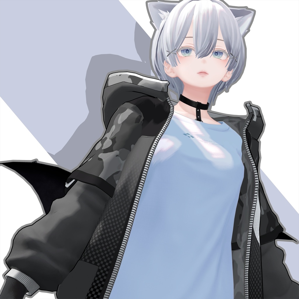 【5アバター対応】RgrayJacket