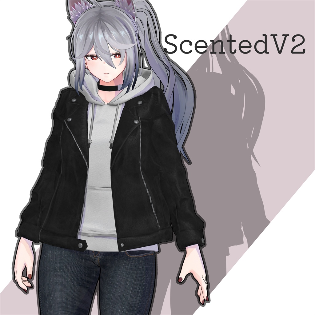 【5アバター対応】LeatherJacket