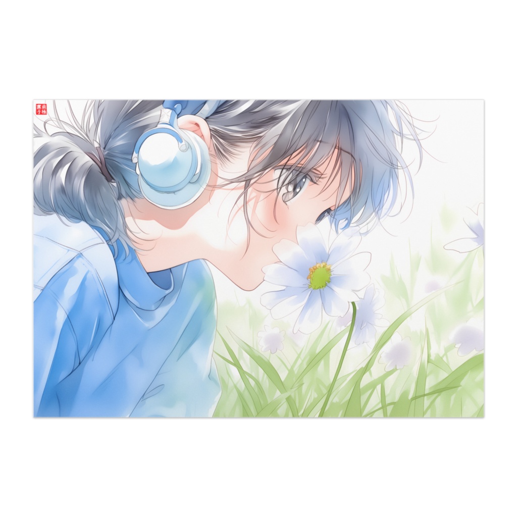 ポスター 秋桜(光沢紙)