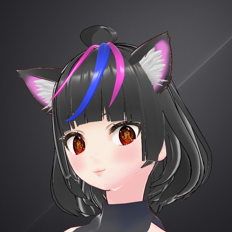 【戦華ノ眼 -SENKA-】瞳テクスチャ(VRoid対応+Live2D可)